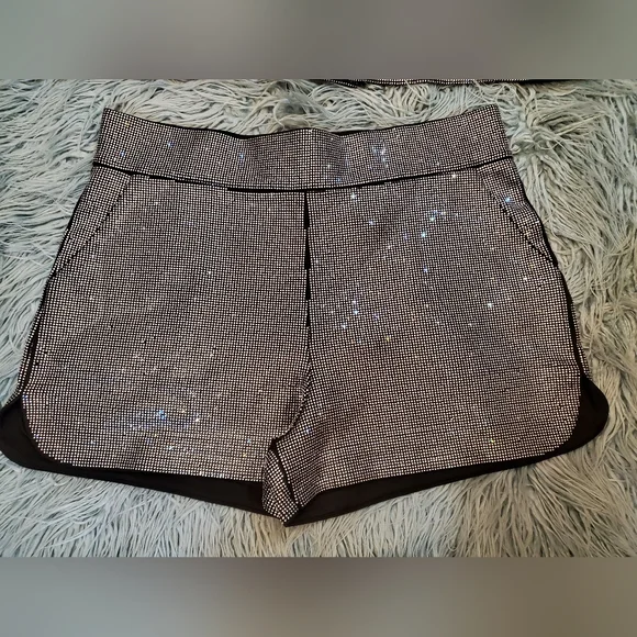 NEW WITH TAGS AKIRA Pop Star Rhinestone Blazer and Shorts Set